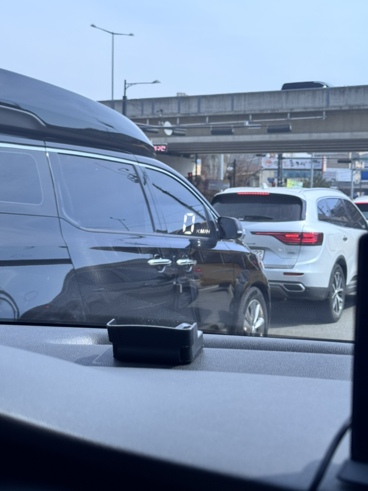 아이카 차량용 헤드업 디스플레이 OBD타입 icar-hud100 이미지 2