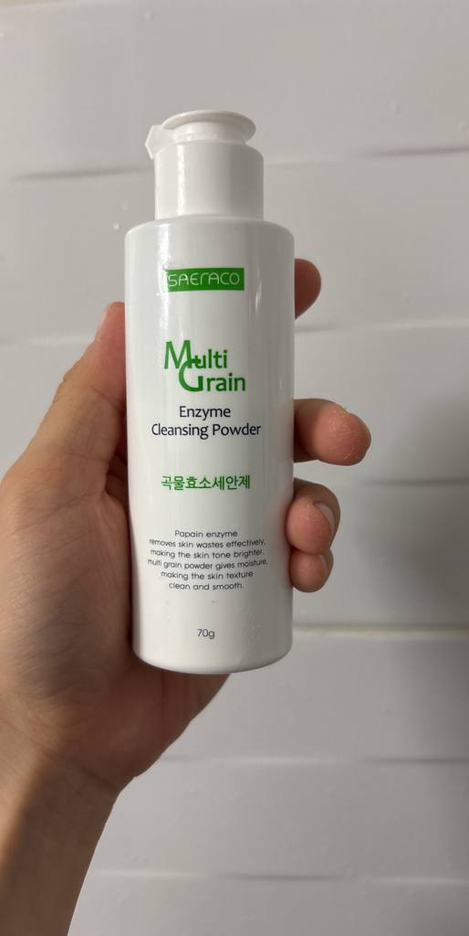 새라코 곡물 효소 세안제 클렌징 파우더 70g (20g 미니 파우더 1ea 추가증정) 이미지 3