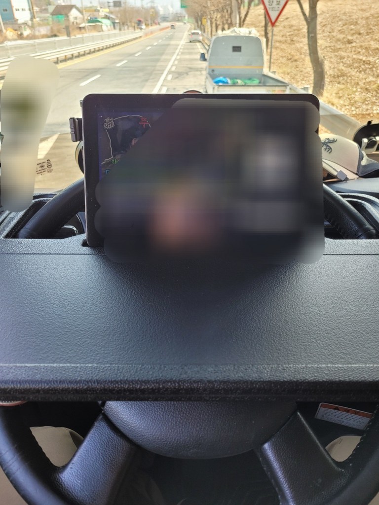 대성부품/화물차 전용 다용도 핸들 테이블/식판/밥상/멀티/5톤/25톤/특... 실사용 후기 | 효과 있을까? - 상품 이미지 2