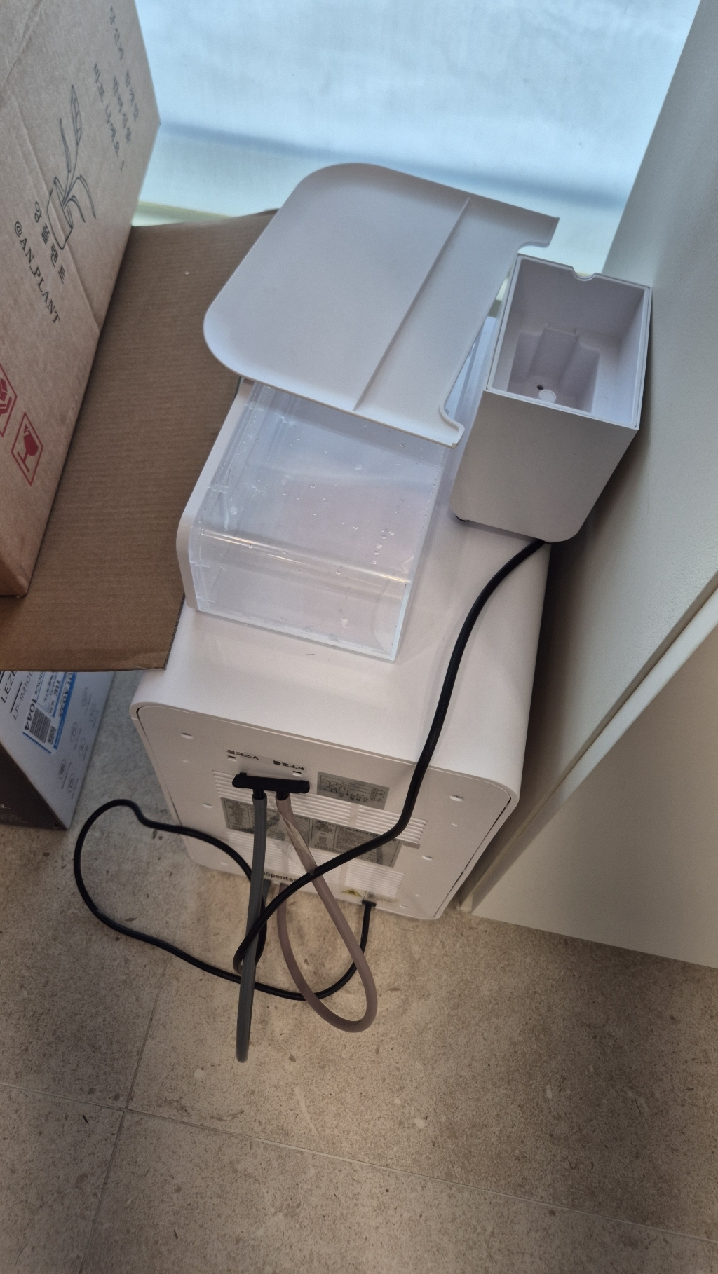 르젠 제빙기 대용량 업소용 가정용 내부올스텐 분리세척 아이스메이커 직수가능 25kg 이미지 3