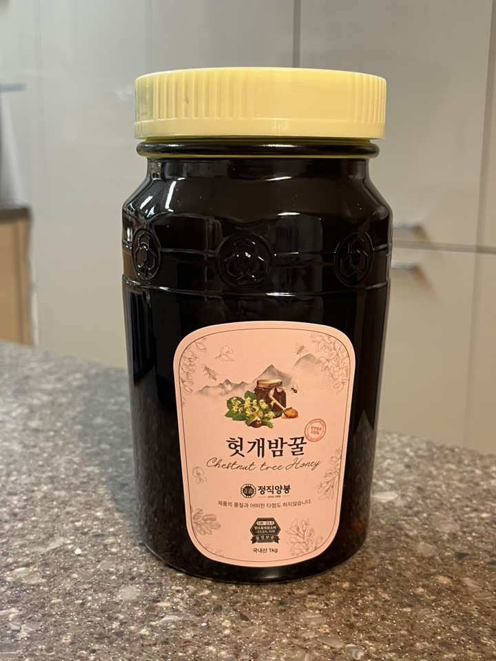 정직양봉 순수 꽃꿀 헛개 밤꿀 100 % 유리병 1kg, 1개 솔직 후기 | 실사용자 리뷰 분석 - 상품 이미지 2