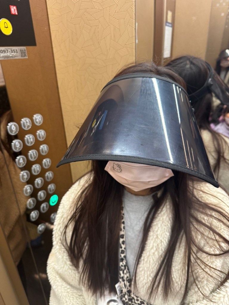 에이빅 와이드 투명 썬바이저 이미지 4