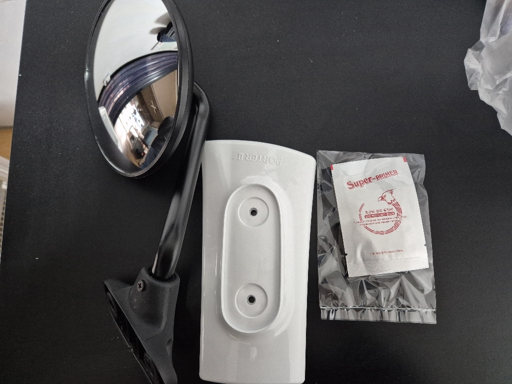 부착식 1way 1톤 화물차 보조미러 이미지 3