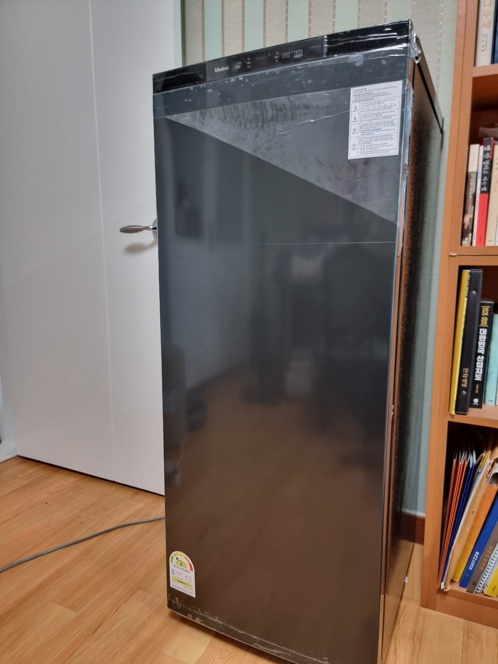 캐리어 모드비 미니 김치에디션 122L 스탠드형 1도어 냉장고 + 락앤락... 개봉기 | 실사용 후기 - 상품 이미지 2