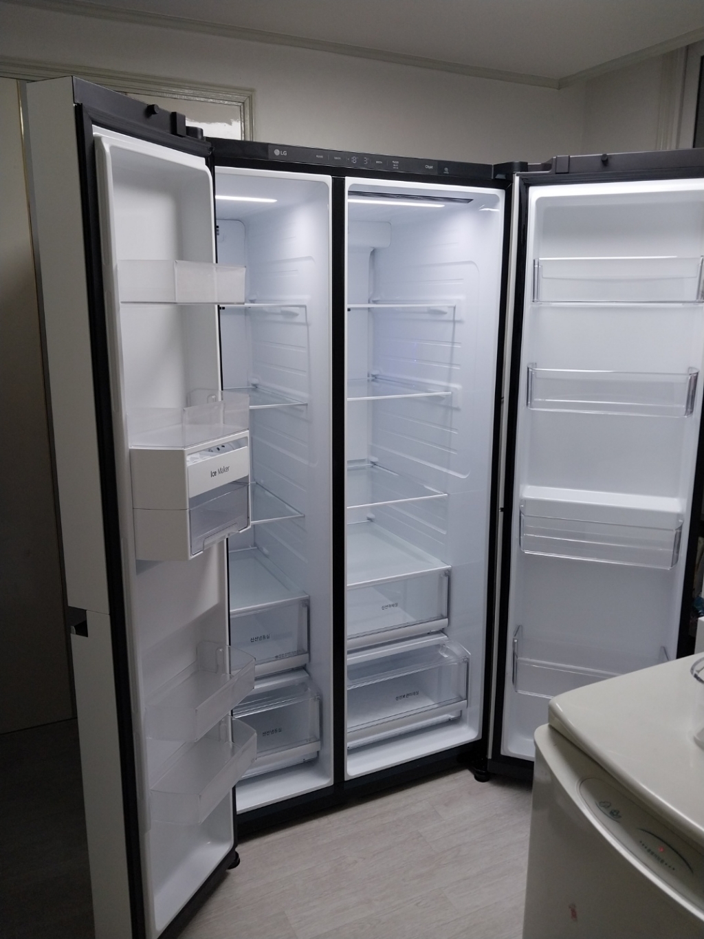 LG전자 디오스 오브제컬렉션 매직스페이스 냉장고 S834MEE30 832L 전국배송 / W 이미지 2