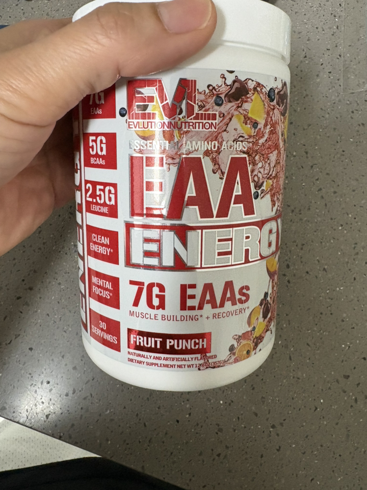 EVLUTIONNUTRITION EAA 에너지 필수아미노산 프루트 펀치 ... 맛있게 먹은 솔직 후기 - 상품 이미지 4