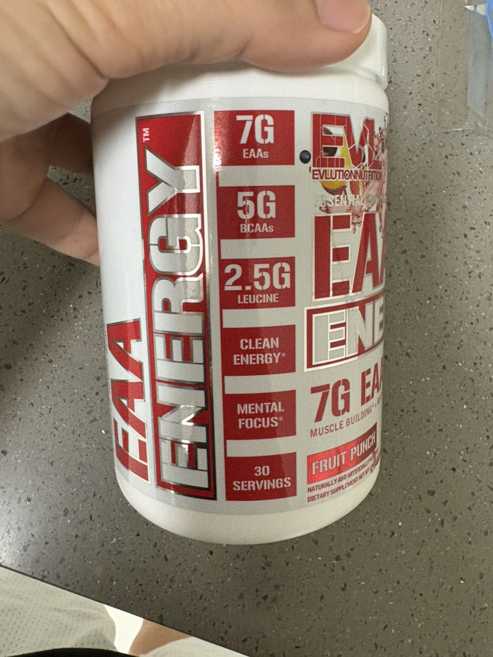 EVLUTIONNUTRITION EAA 에너지 필수아미노산 프루트 펀치 ... 맛있게 먹은 솔직 후기 - 상품 이미지 4