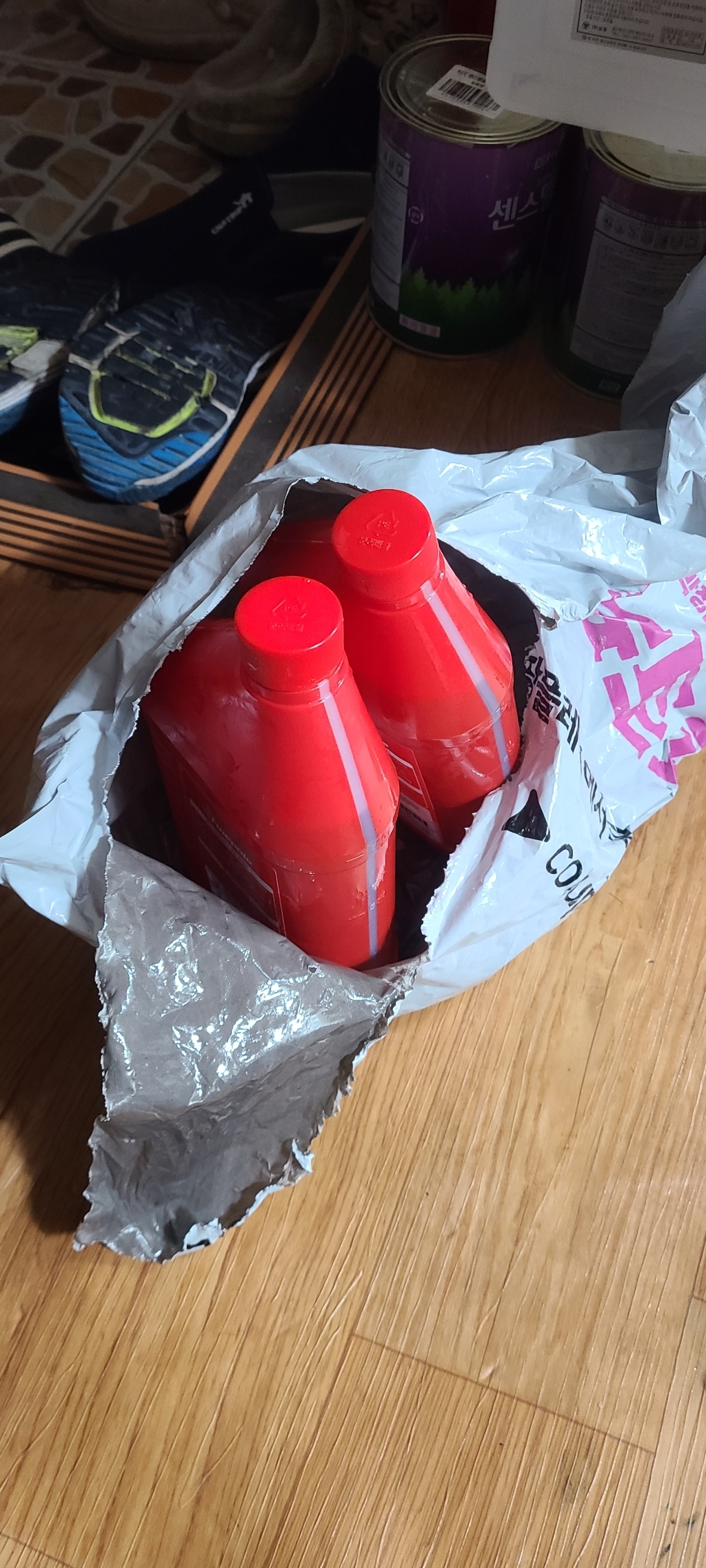 대성부품 트럭 파워오일 0.8L 파워스티어링오일 보충액 유압오일 차량용 ... 실사용 후기 | 효과 있을까? - 상품 이미지 3