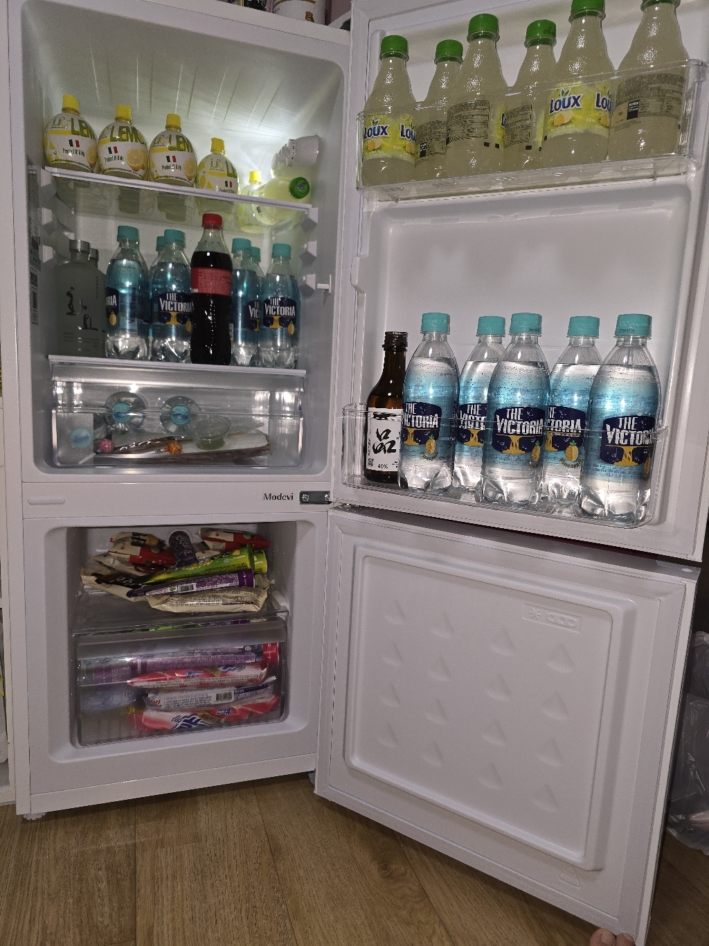 캐리어 모드비 파스텔 콤비 117L 2도어 냉장고 방문설치 개봉기 | 실사용 후기 - 상품 이미지 3