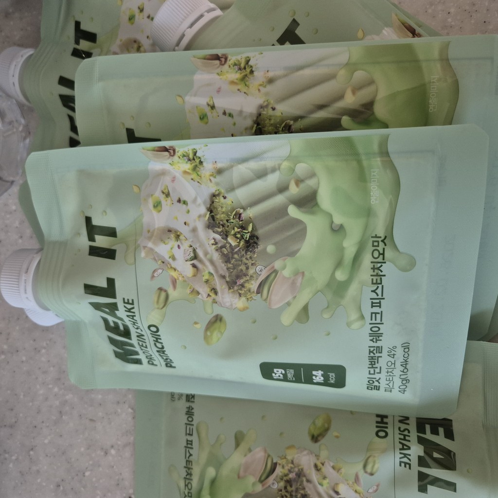 밀잇 단백질 쉐이크 피스타치오맛 40g, 7개 솔직 후기 | 실사용자 리뷰 분석 - 상품 이미지 3