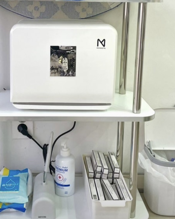 미니짱 UV살균온장고 8리터 네일샵 미용실 타올스팀소독기 이미지 2