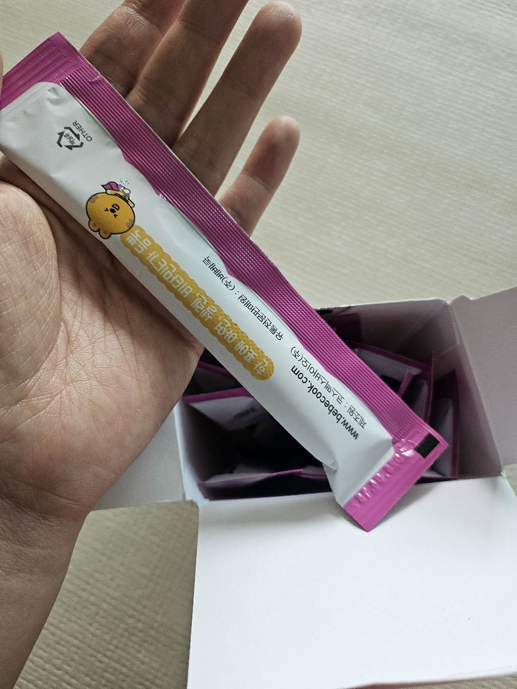 베베쿡 아연듬뿍 면역키움 스틱젤리 14p 280g, 2개 이미지 2