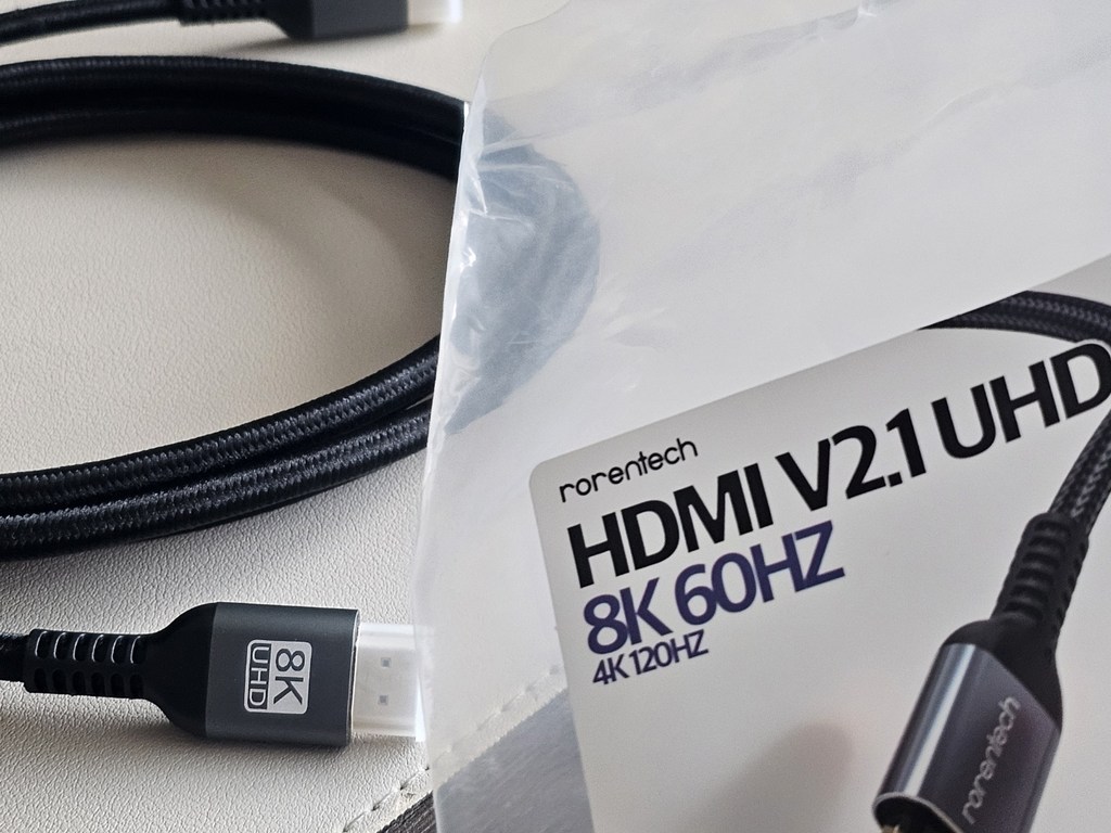 로랜텍 8K UHD 울트라 듀얼 모니터 HDMI v2.1 케이블 솔직 후기 | 실사용자 리뷰 분석 - 상품 이미지 2