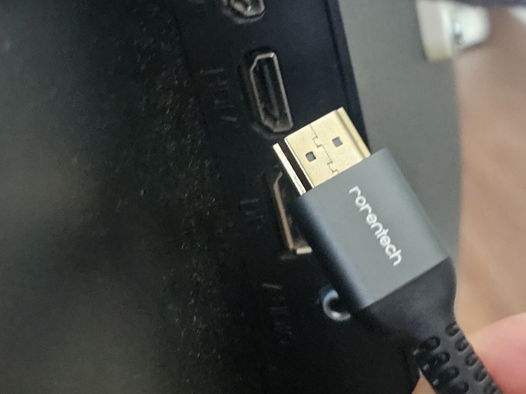 로랜텍 8K UHD 울트라 듀얼 모니터 HDMI v2.1 케이블 이미지 4