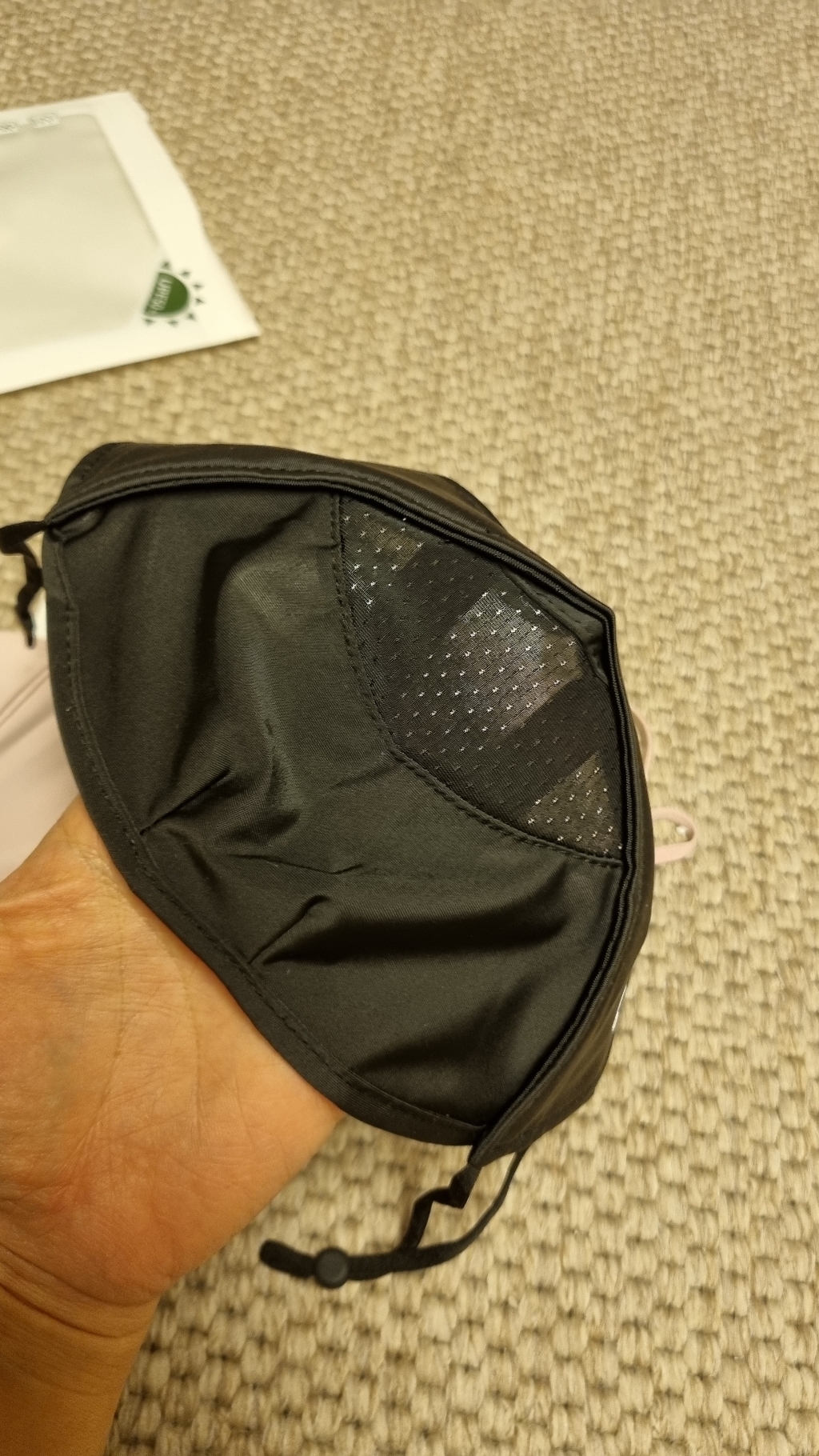 캐시랩 여성 자외선 차단 마스크 골프 1+1, 그레이+핑크, 1개 이미지 4