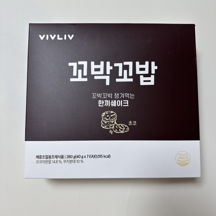 꼬박꼬밥 고단저당 단백질 쉐이크 초코맛 7p 280g, 2개 솔직 후기 | 실사용자 리뷰 분석 썸네일