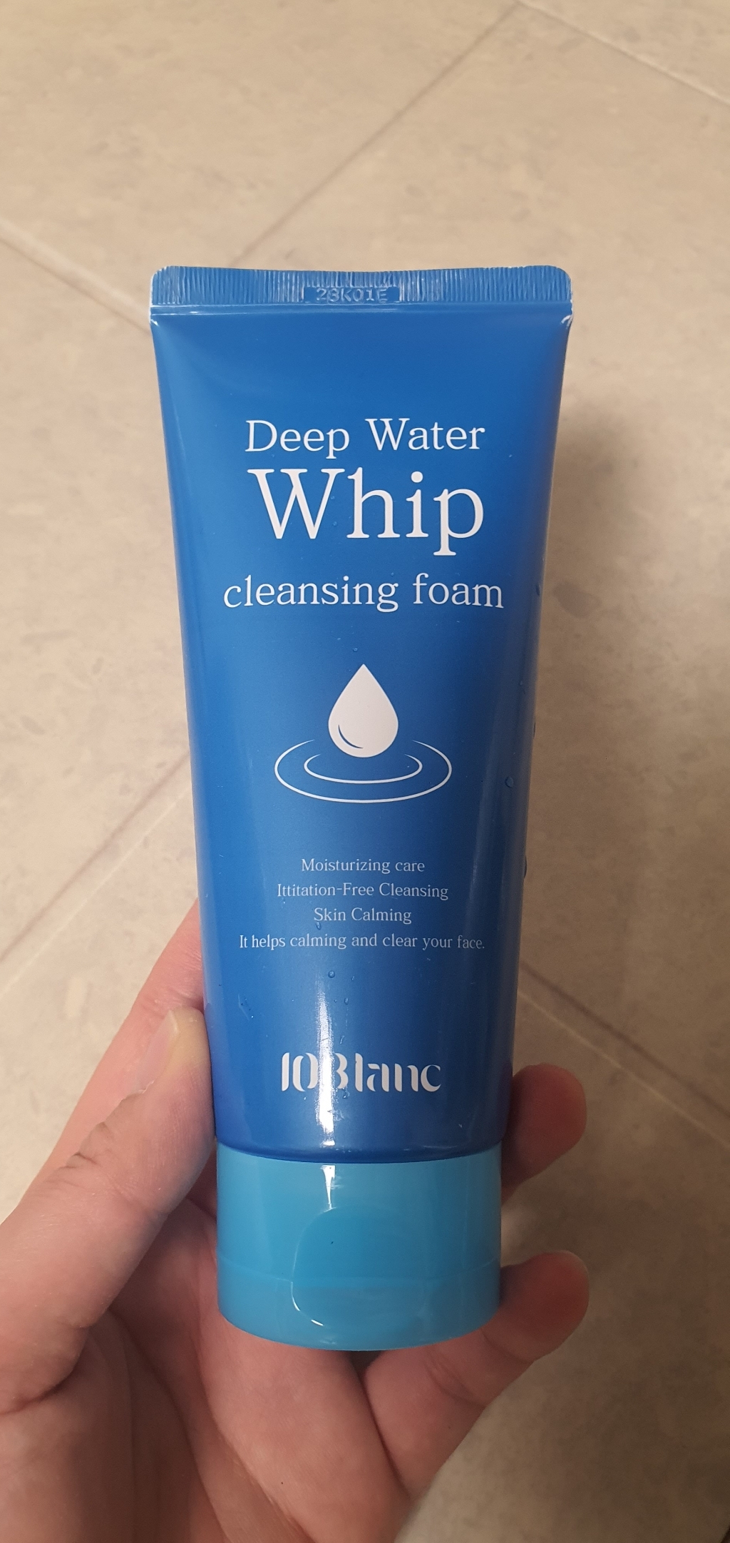 휩폼 딥워터 폼클렌징 클렌징폼 수분 촉촉 딥클렌징 120ml 이미지 2