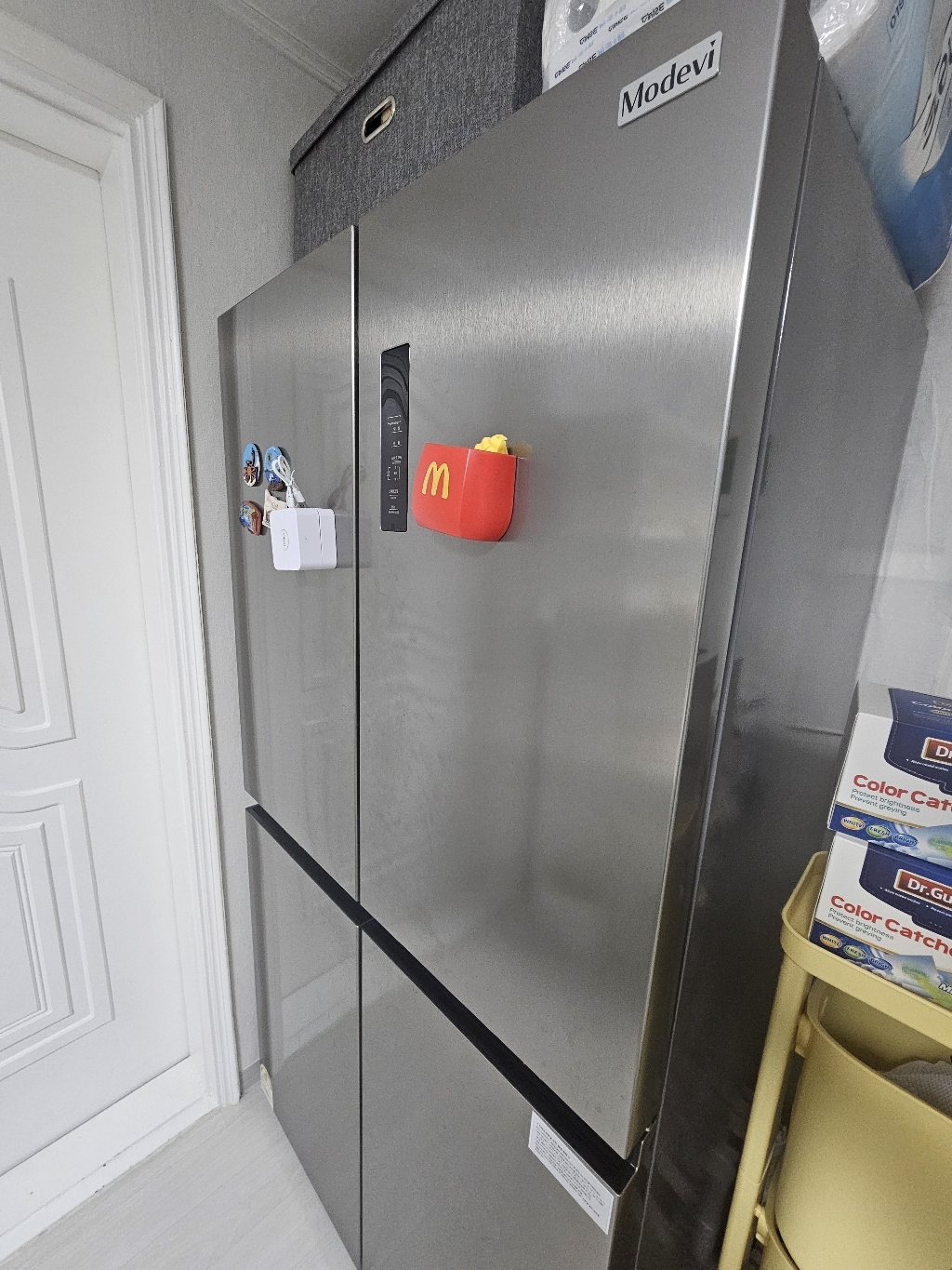 캐리어 모드비 김치에디션 601L 4도어 냉장고 + 락앤락 김치통 4.5... 개봉기 | 실사용 후기 - 상품 이미지 3
