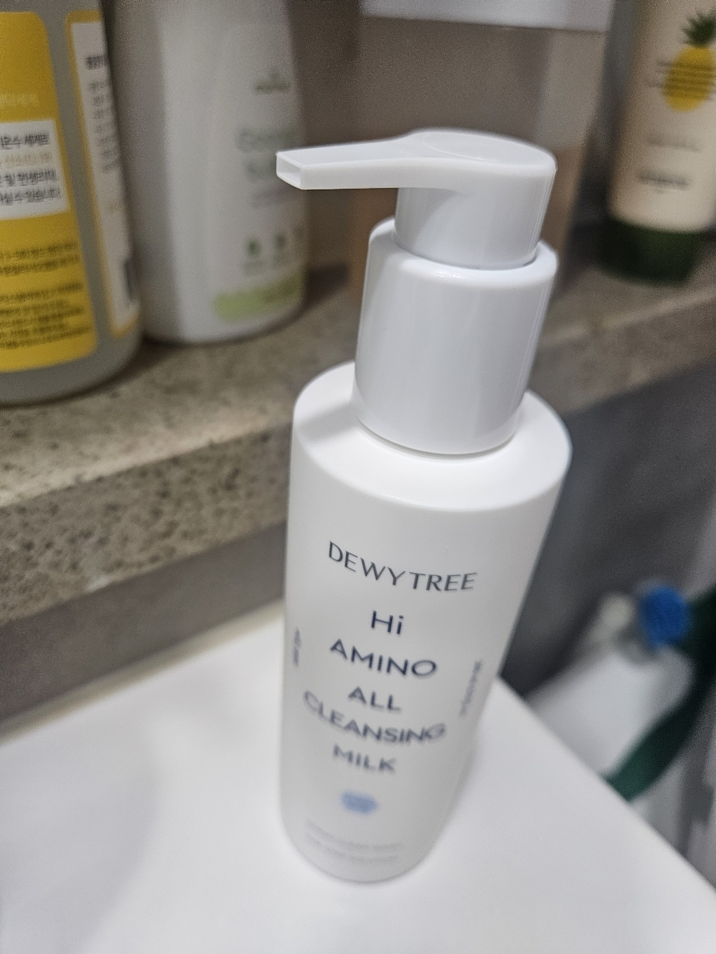 듀이트리 하이 아미노 올 클렌징 대용량 밀크 솔직 후기 | 피부 타입별 분석 - 상품 이미지 2