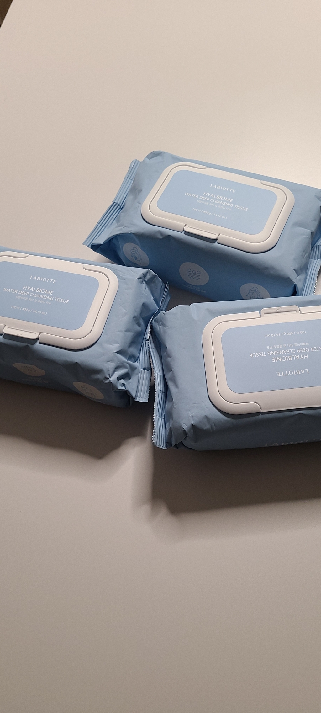 라비오뜨 히알바이옴 워터 딥 클렌징 티슈 372991 이미지 3