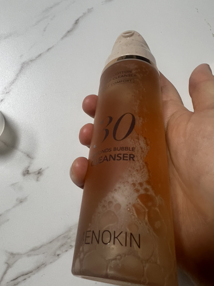 메노킨 30초 버블 클렌저 데일리 컴포트 이미지 2