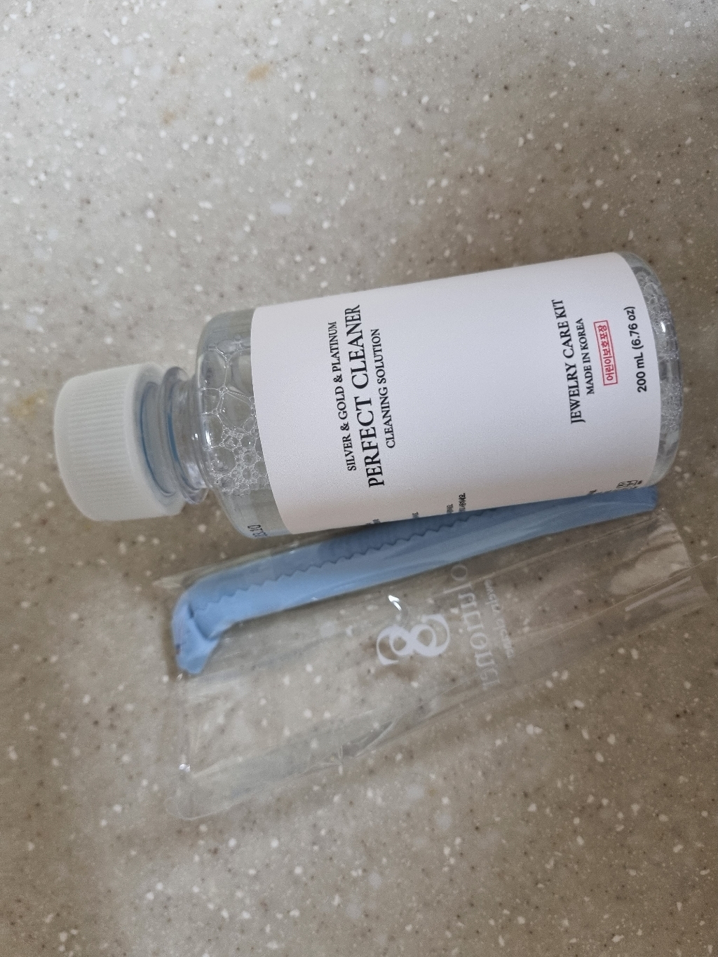 솔앤솔 올인원 금 은 퍼펙트 클리너 200ml + 핀셋 + 폴리싱천 세트 솔직 후기 | 실사용자 리뷰 분석 - 상품 이미지 3