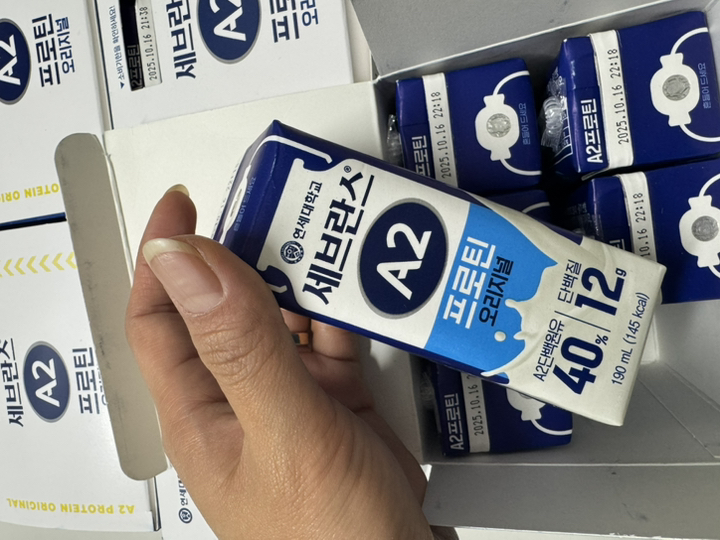 세브란스에이투 연세유업 프로틴 음료 오리지널 190ml, 18개 솔직 후기 | 실사용자 리뷰 분석 - 상품 이미지 2