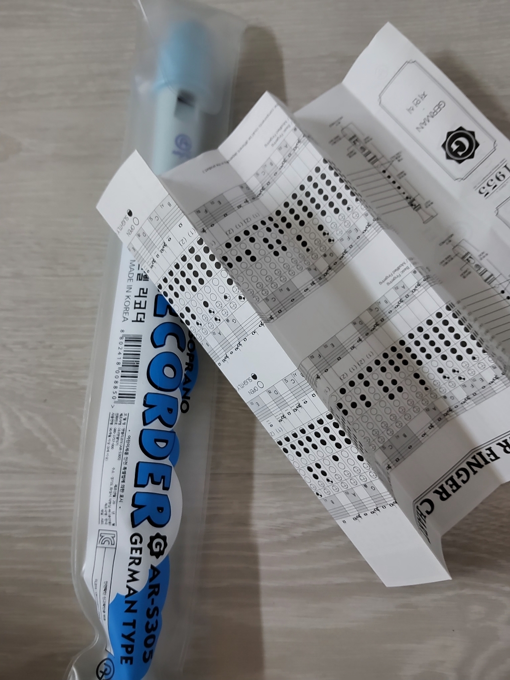 엔젤악기 소프라노 컬러 리코더 S305(G) 저먼식 독일식 핑크/블루 S... 실사용 후기 | 효과 있을까? - 상품 이미지 3