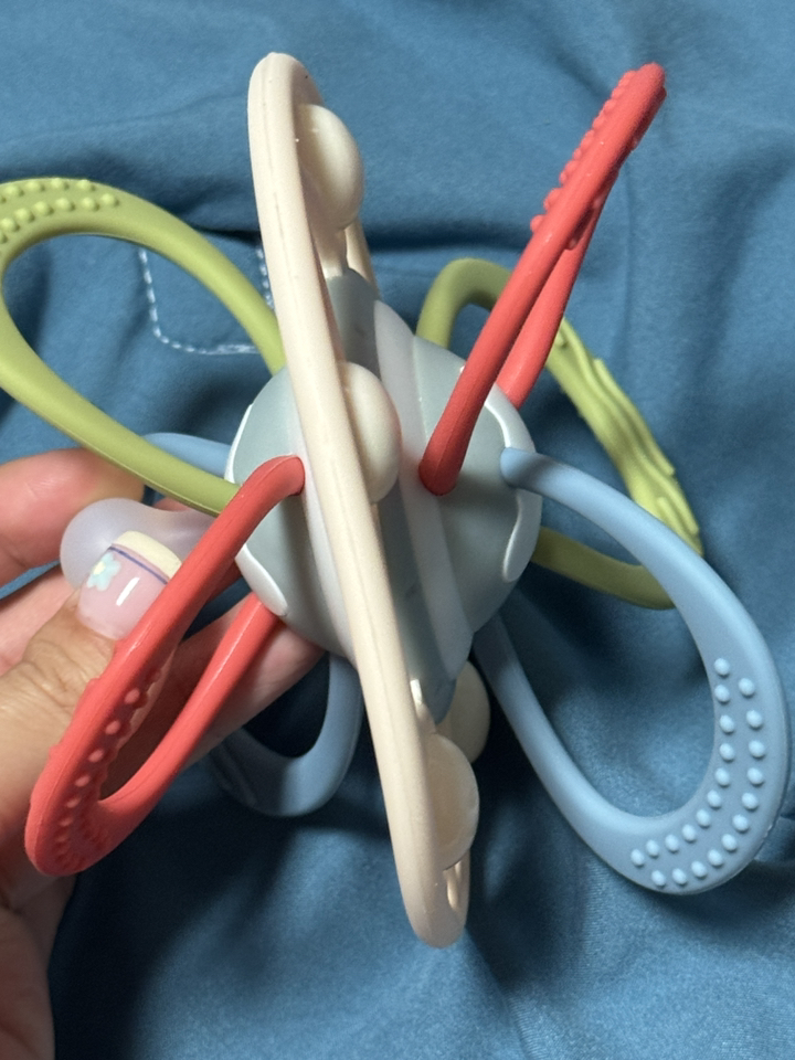 따봉베베 유아용 오볼 열탕소독 우주선 치발기 이미지 4