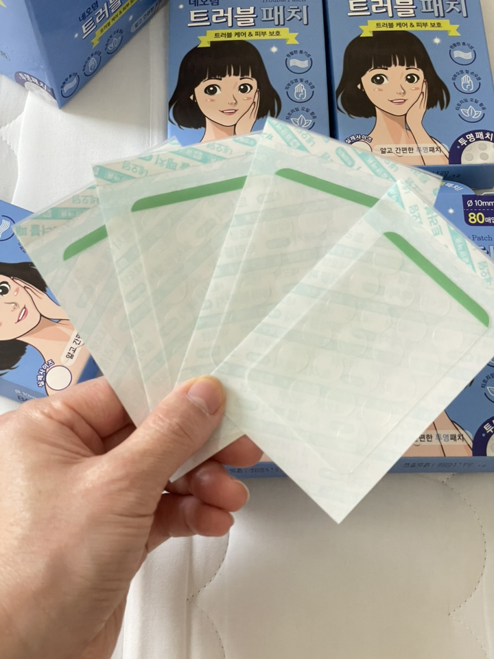 네오덤 트러블 패치 투명 80매입 스팟/기타패치 이미지 3