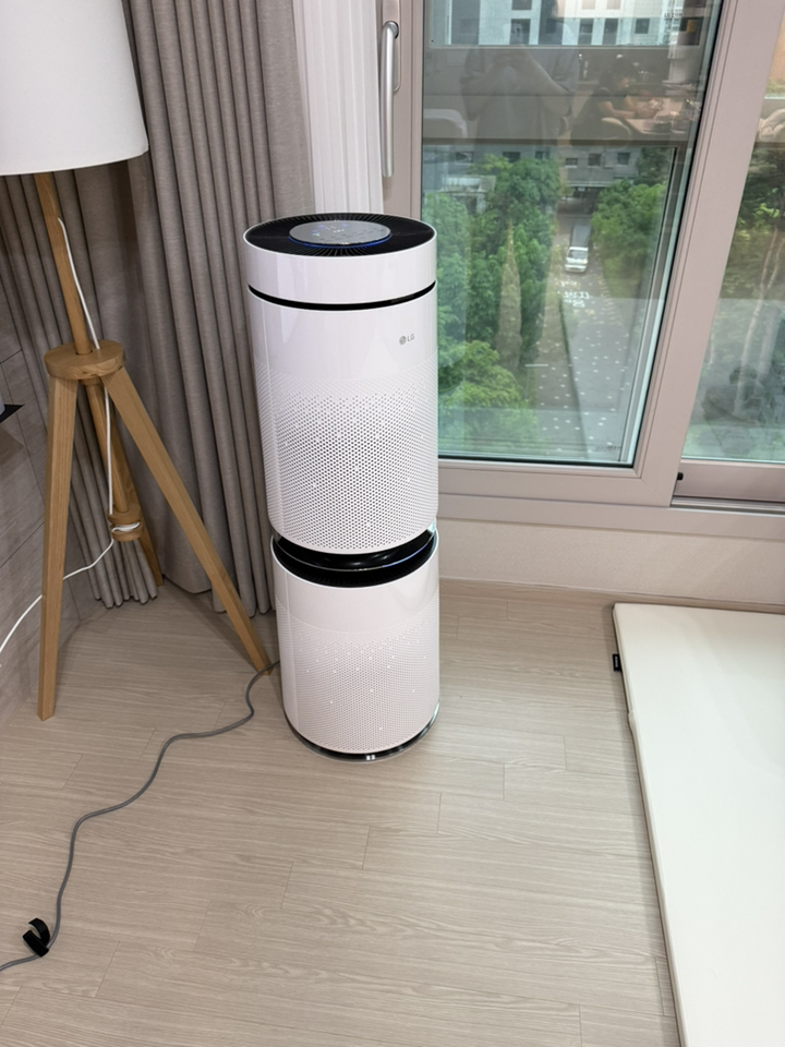 LG전자 퓨리케어 360도 오브제컬렉션 플러스 공기청정기 100㎡ 방문설... 솔직 후기 | 실사용자 리뷰 분석 - 상품 이미지 3