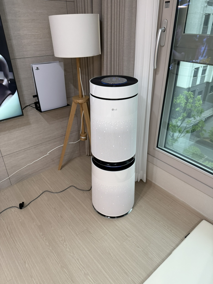 LG전자 퓨리케어 360도 오브제컬렉션 플러스 공기청정기 100㎡ 방문설... 솔직 후기 | 실사용자 리뷰 분석 - 상품 이미지 2