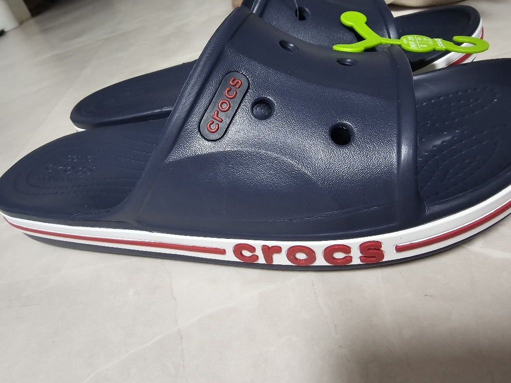 CROCS 정품 크록스 바야밴드 슬라이드 슬리퍼 205392 레츄 악세사리 이미지 2