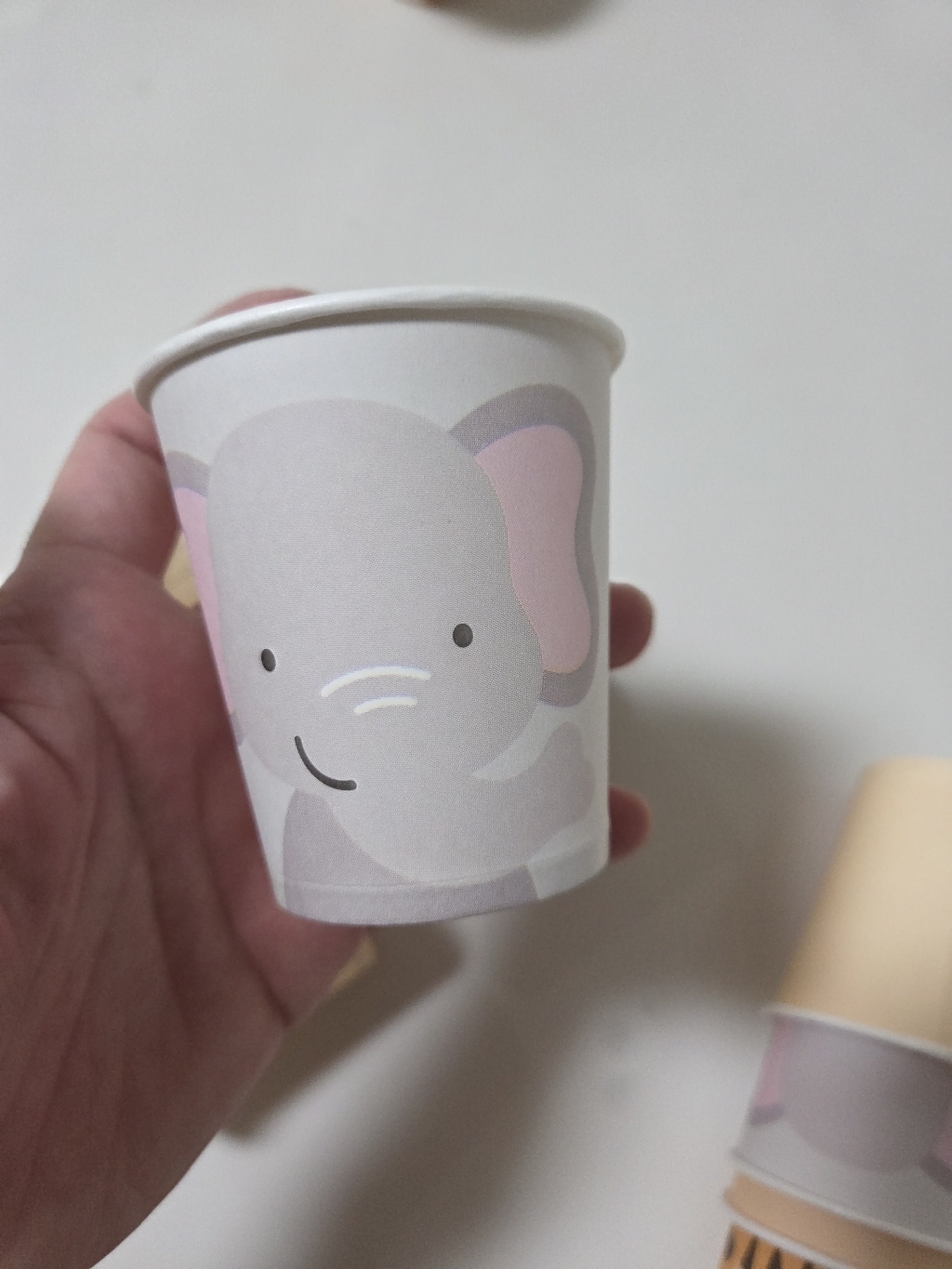 코멧 동물 종이컵 190ml, 1개, 100개입 이미지 4