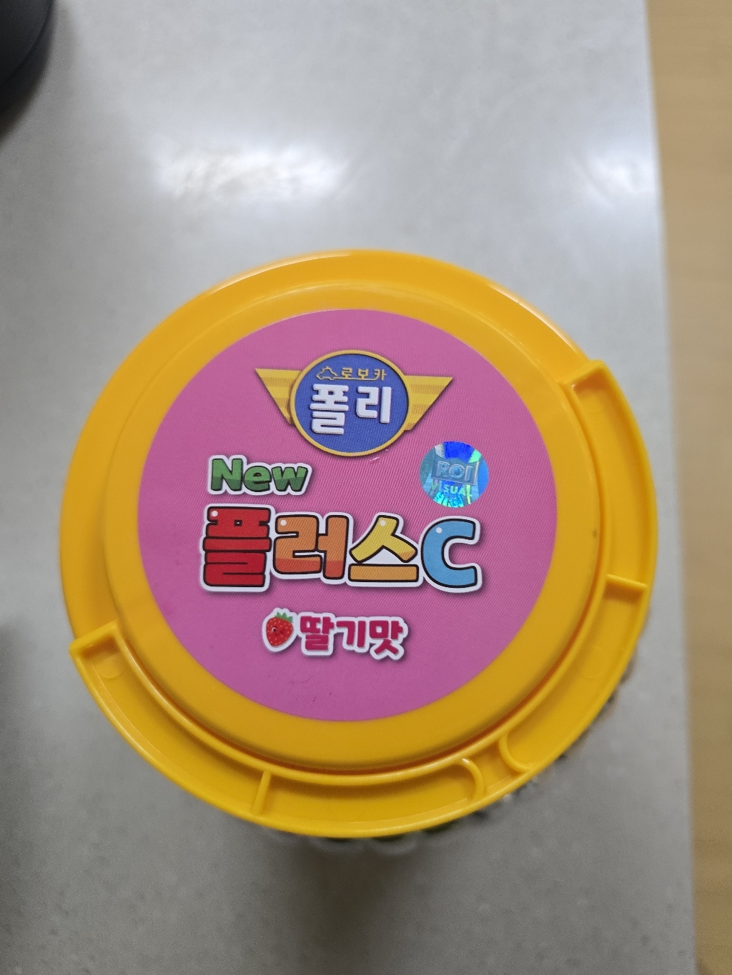 아동용 뉴 로보카폴리 플러스C 딸기맛 650g 500정, 1개 실사용 후기 | 효과 있을까? - 상품 이미지 4