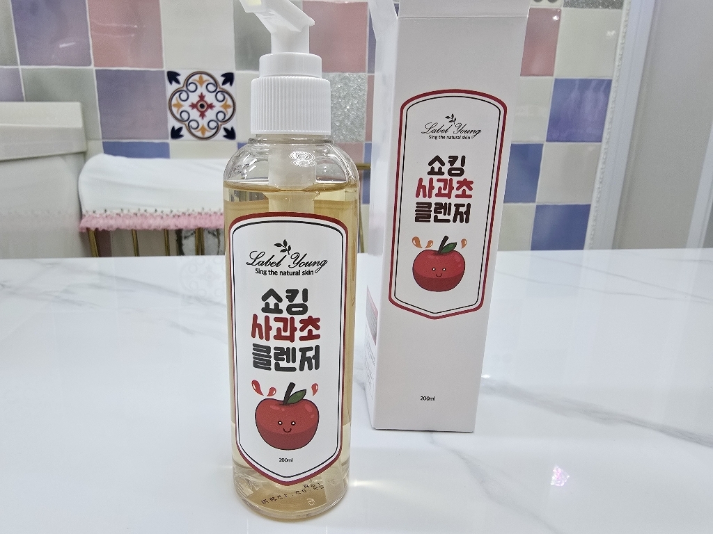 라벨영 쇼킹사과초 클렌저 이미지 2