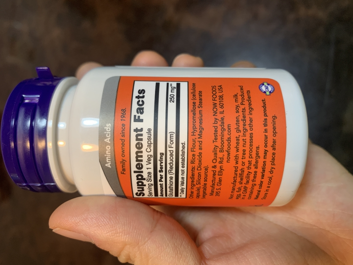 나우푸드 글루타티온 250mg 베지 캡슐 60정, 1개 이미지 4