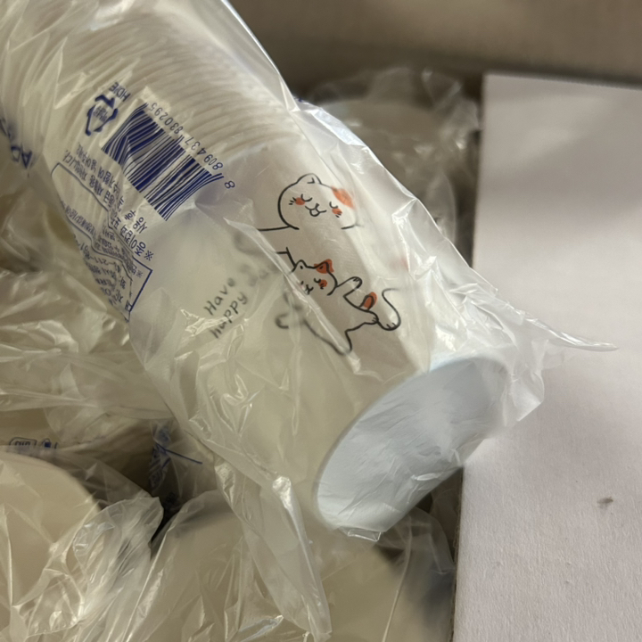 페이퍼맥스 고양이 종이컵 2000개 180ml 실사용 후기 | 효과 있을까? - 상품 이미지 4