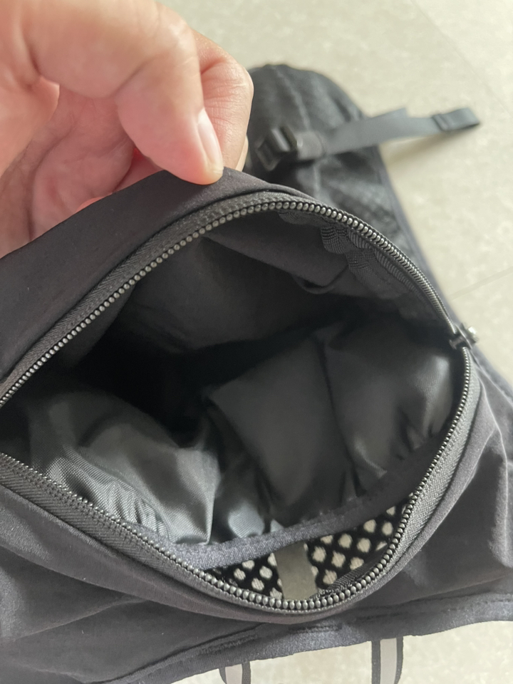 밀스펙 코어 트레일러닝 러닝조끼, 블랙 화이트, 1개 이미지 4