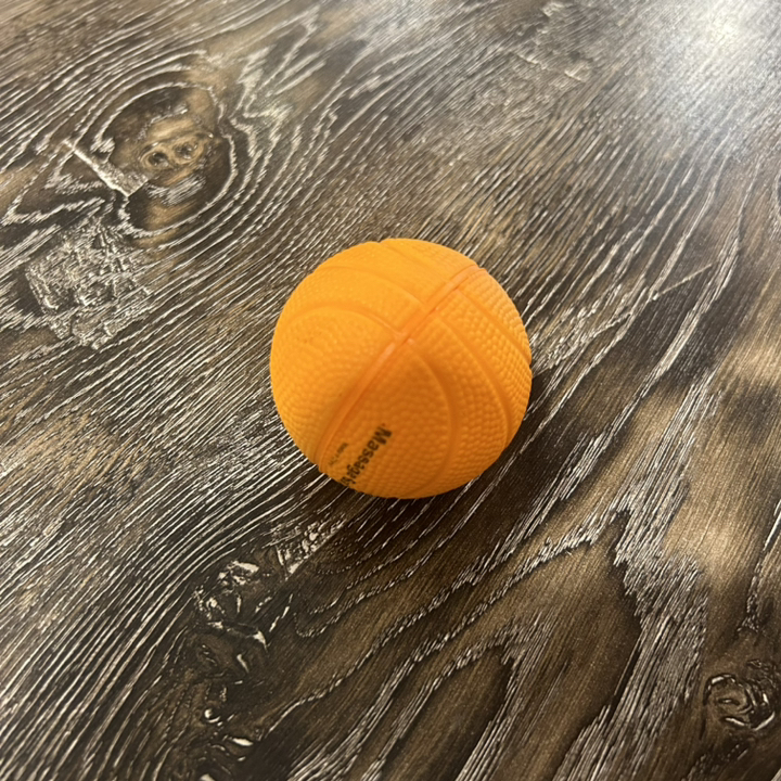 손가락 재활운동용 마사지볼 재활공 악력볼 소프트볼 주황1개+연두1개 이미지 4