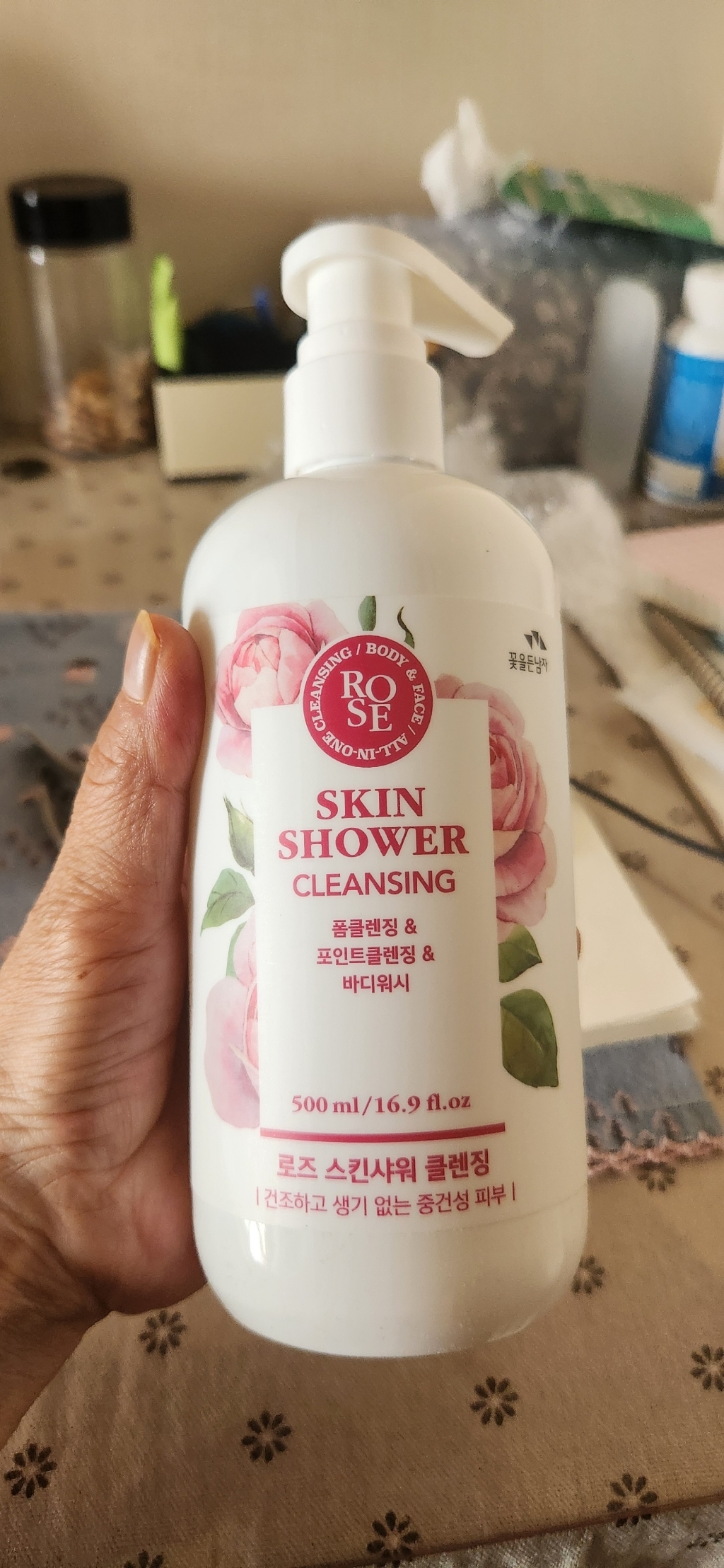 꽃을든남자 로즈 스킨샤워 클렌징 500ml 이미지 2