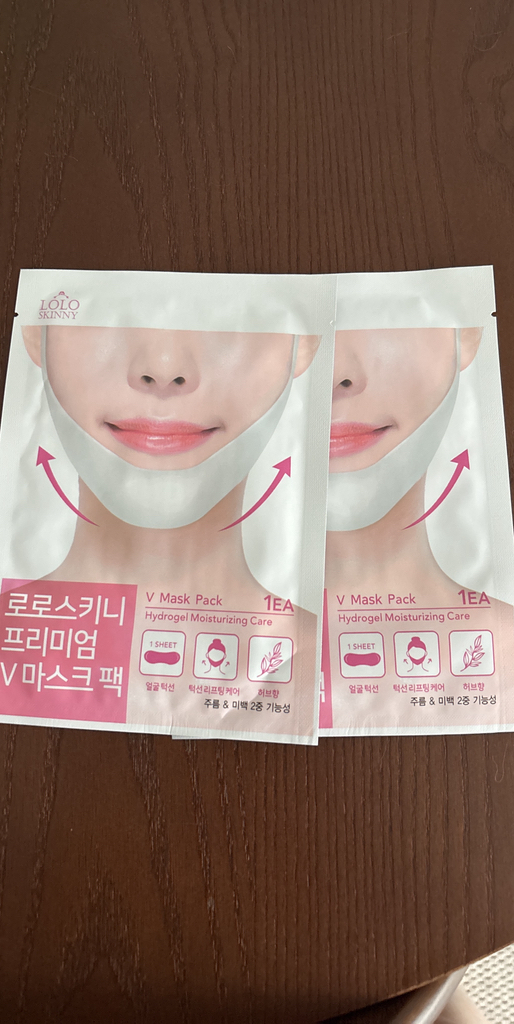 로로스키니 프리미엄 하이드로겔 턱 v 브이라인 리프팅 팩 솔직 후기 | 실사용자 리뷰 분석 - 상품 이미지 3