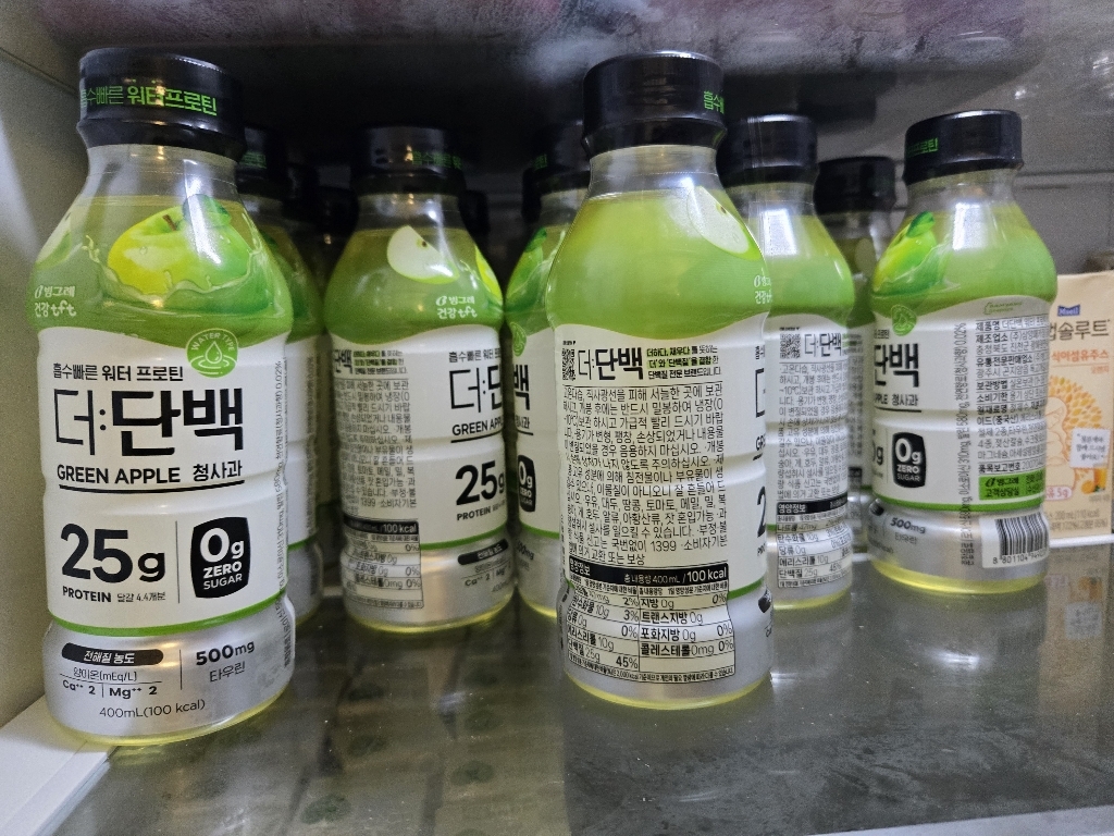 더단백 워터 프로틴 청사과 400ml, 10개 솔직 후기 | 실사용자 리뷰 분석 - 상품 이미지 1