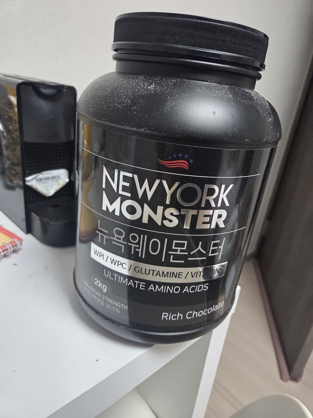 뉴욕웨이 몬스터 단백질보충제 2kg, 1개 맛있게 먹은 솔직 후기 - 상품 이미지 2