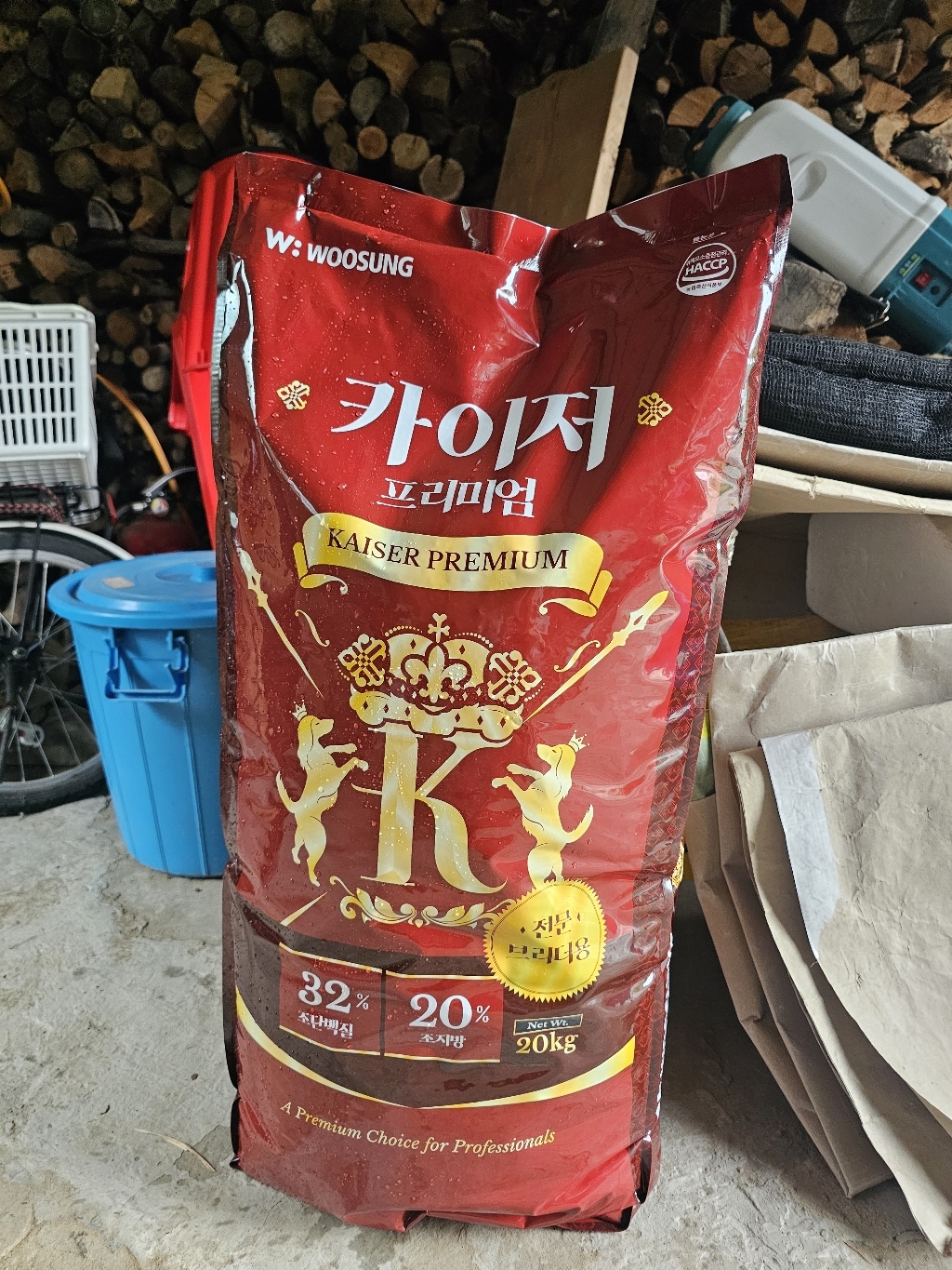 우성사료 독무대 카이저 프리미엄 개사료 20kg 이미지 4