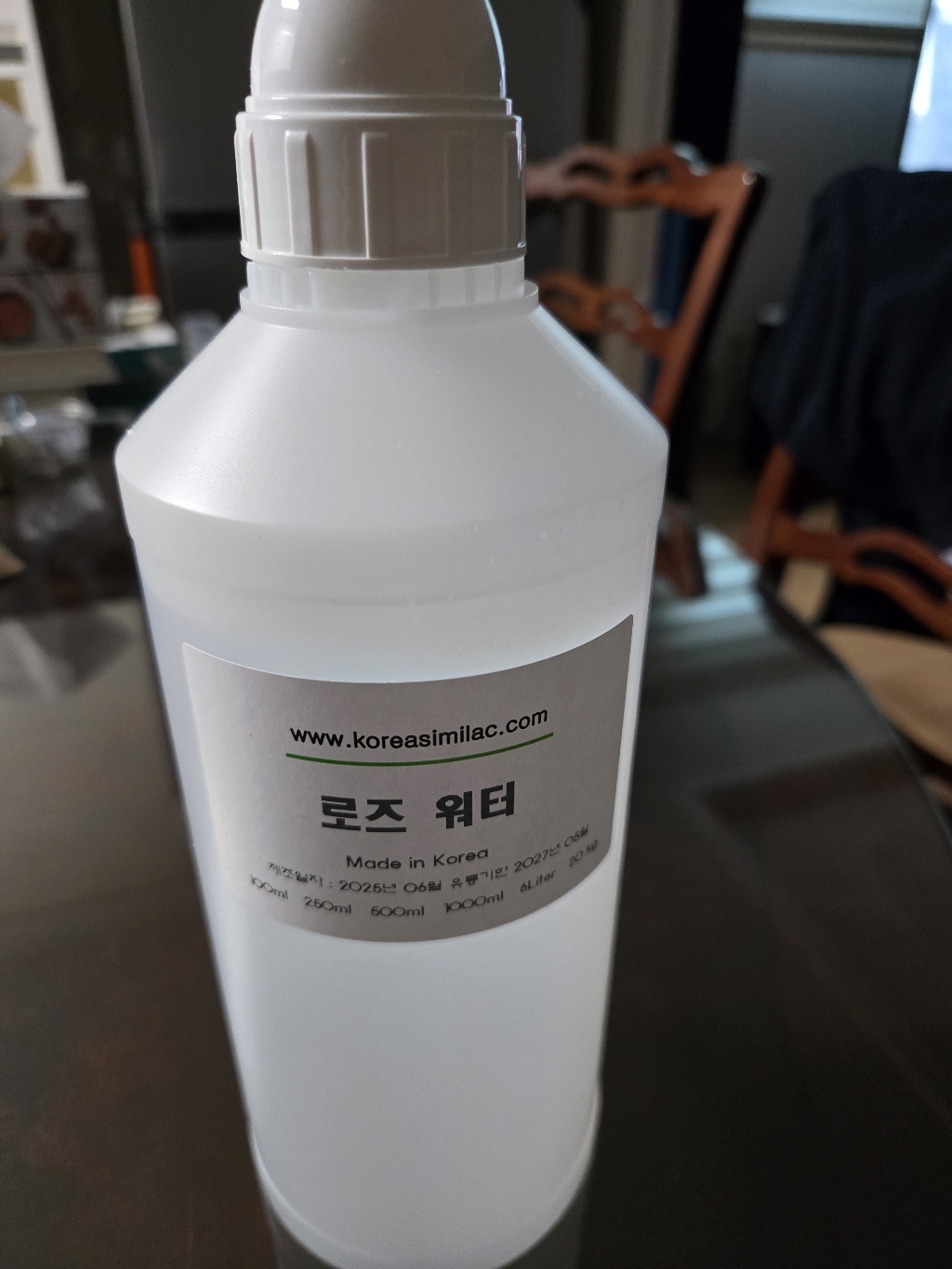 코리아씨밀락 로즈워터 Rosewater 장미수 1 리터 솔직 후기 | 실사용자 리뷰 분석 - 상품 이미지 2