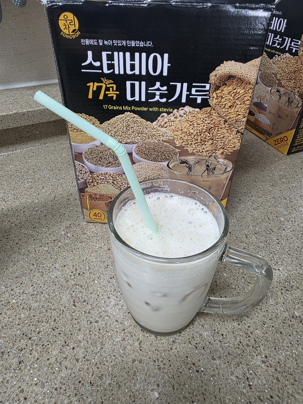 우리차 스테비아 17곡 미숫가루 40p 800g, 1개 솔직 후기 | 실사용자 리뷰 분석 - 상품 이미지 4