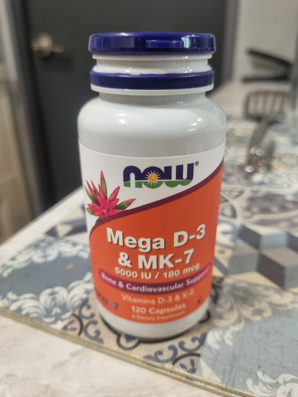 나우푸드 메가 D-3 5000 lU & MK-7 180mcg 캡슐 120... 솔직 후기 | 실사용자 리뷰 분석 - 상품 이미지 3