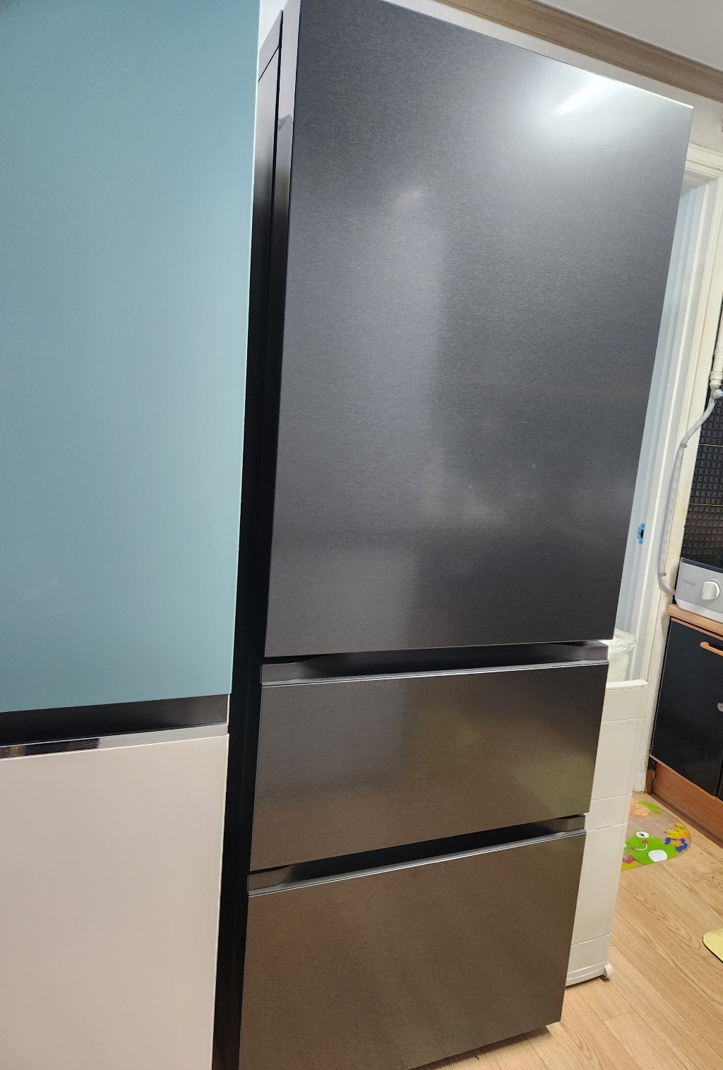 [색상선택형] LG전자 오브제컬렉션 327L 3도어 스탠드형 김치냉장고 ... 개봉기 | 실사용 후기 - 상품 이미지 2