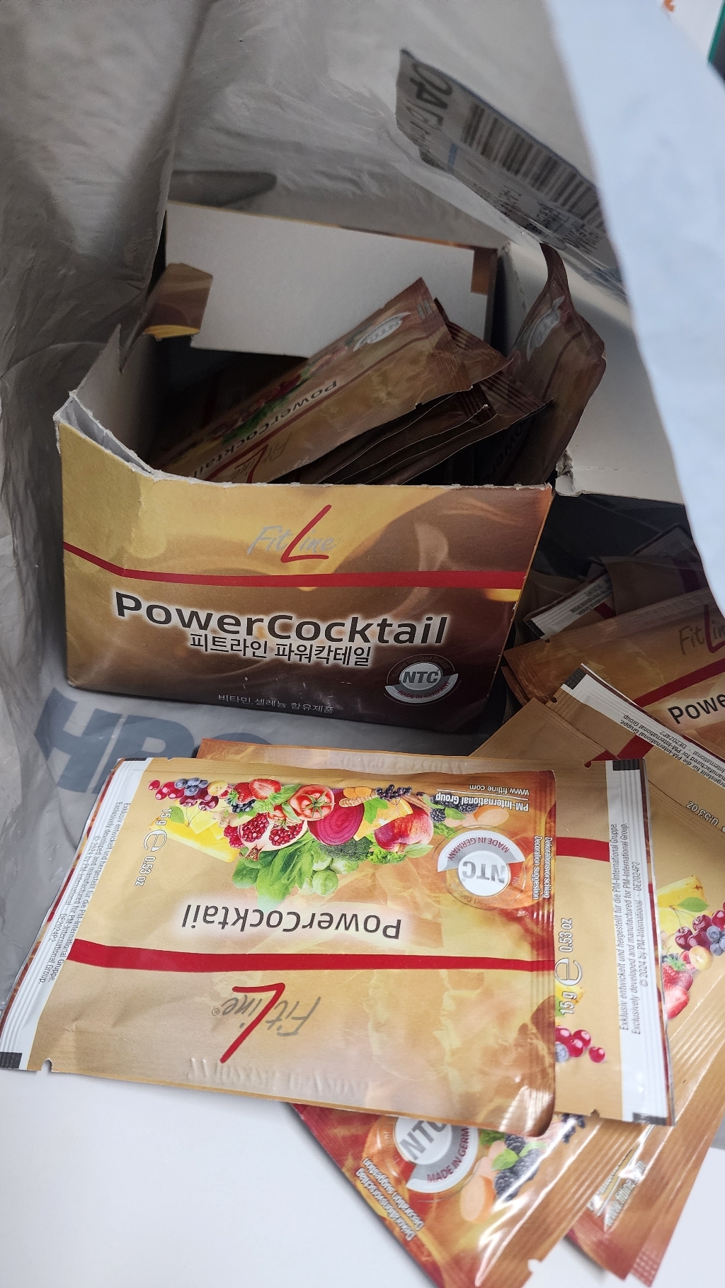 피트라인 파워칵테일 30p 450g, 1개 실사용 후기 | 효과 있을까? - 상품 이미지 3